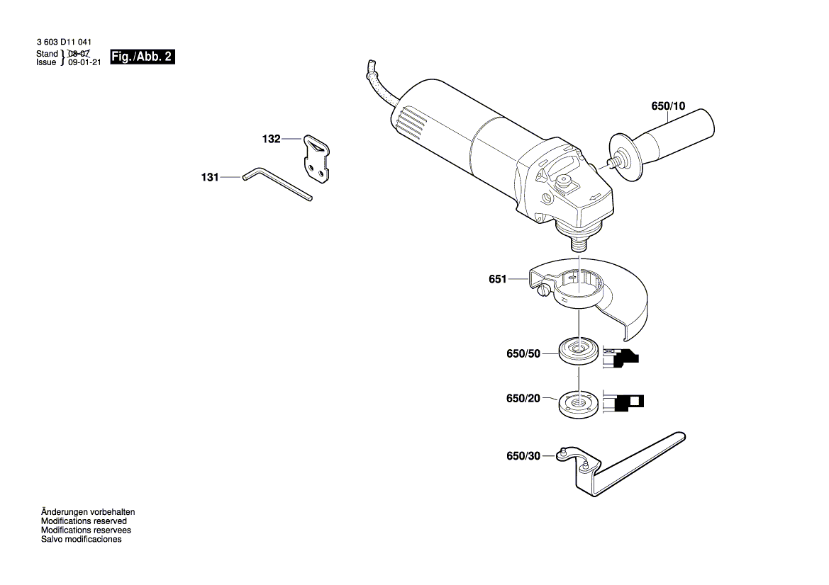 New Genuine Bosch 1619P31815 Nameplate