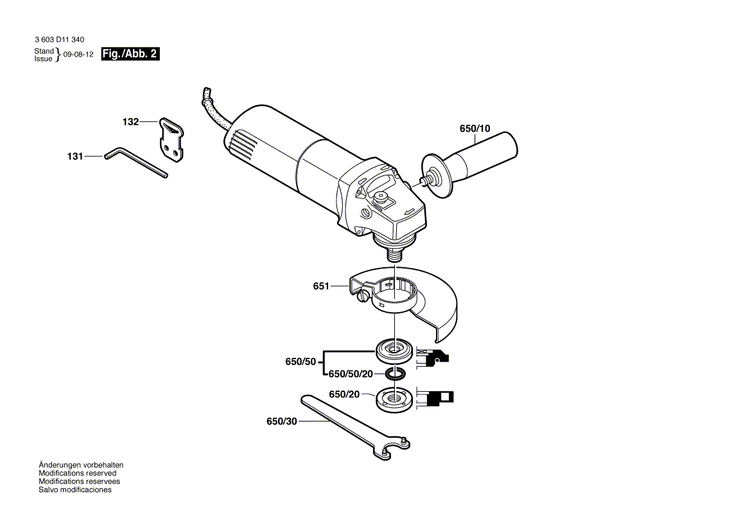 New Genuine Bosch 1619P31816 Nameplate