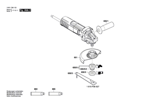 New Genuine Bosch 1619P32499 Nameplate