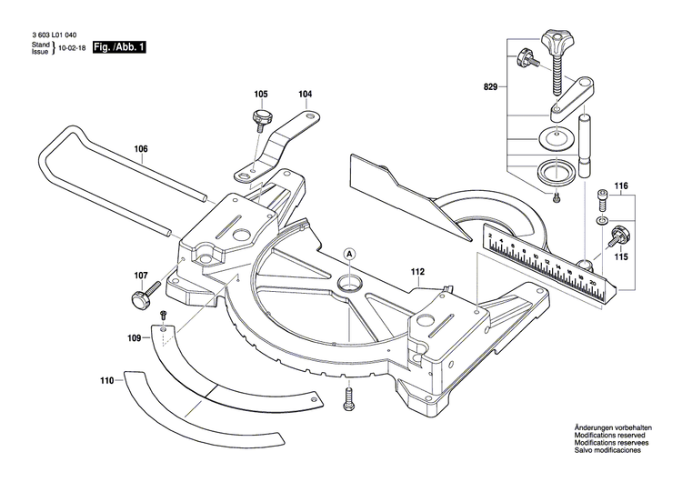 New Genuine Bosch 1619PA0296 Scale