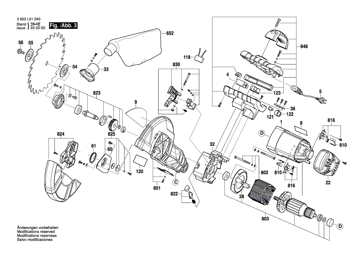 New Genuine Bosch 1619PA0334 Clamp
