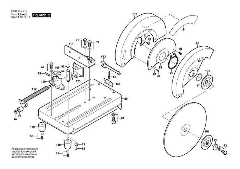 New Genuine Bosch 1619PA0412 Switch Handle