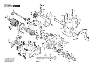 New Genuine Bosch 1619PA0412 Switch Handle