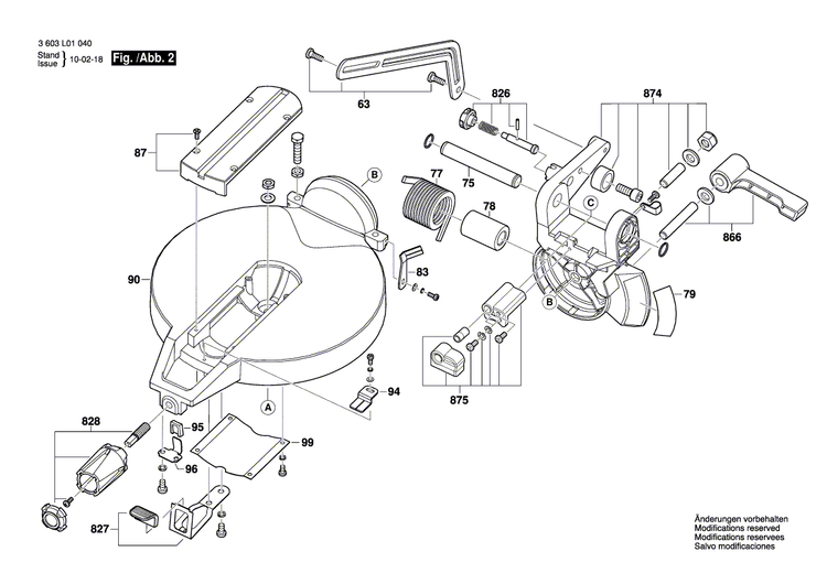 New Genuine Bosch 1619PA0488 Adjusting Wrench
