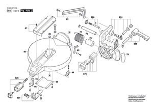New Genuine Bosch 1619PA0499 Upper guard