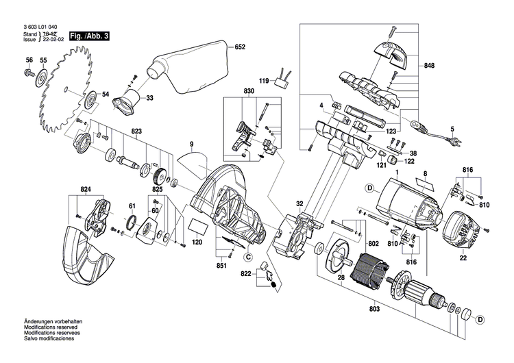 New Genuine Bosch 1619PA0499 Upper guard