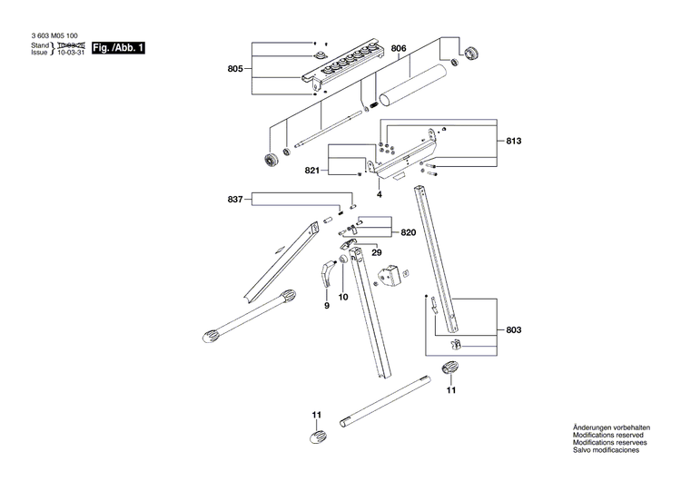 New Genuine Bosch 1619PA0617 Mounting Kit
