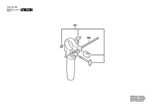 New Genuine Bosch 1619PA0683 Torx Oval-Head Screw