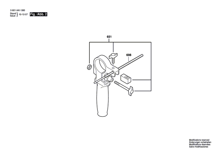 New Genuine Bosch 1619PA0683 Torx Oval-Head Screw