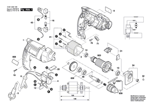 New Genuine Bosch 1619PA0706 Nameplate