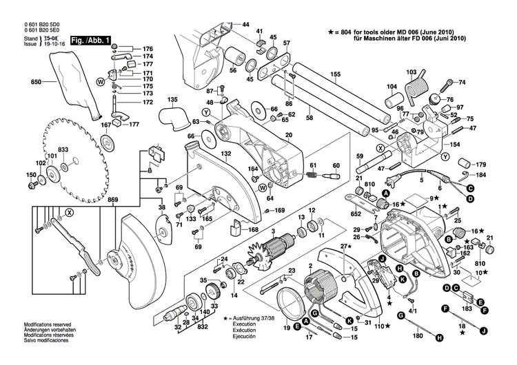 New Genuine Bosch 1619PA0915 Suppressor Box