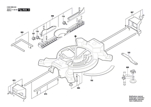 New Genuine Bosch 1619PA1345 Pivot Shaft