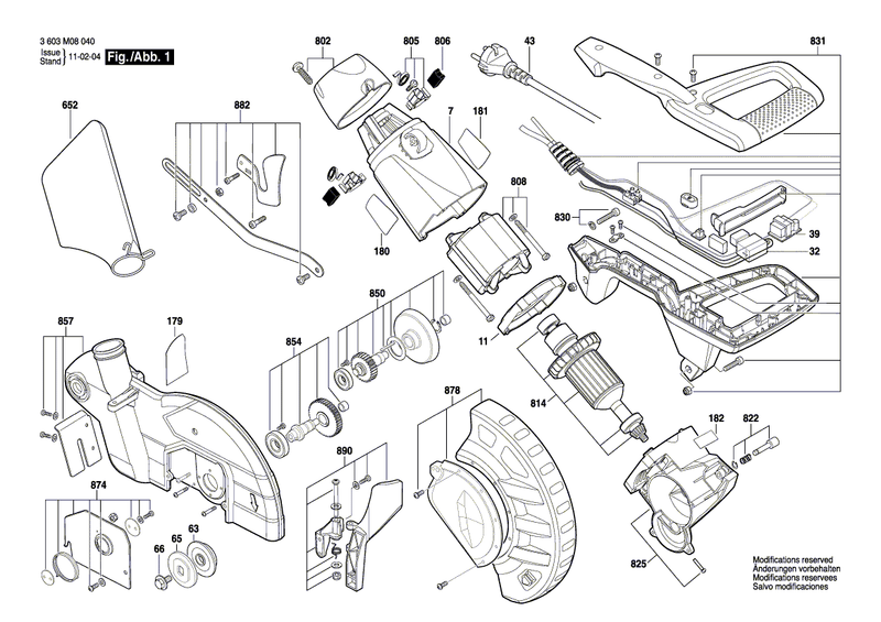 New Genuine Bosch 1619PA1351 Scale