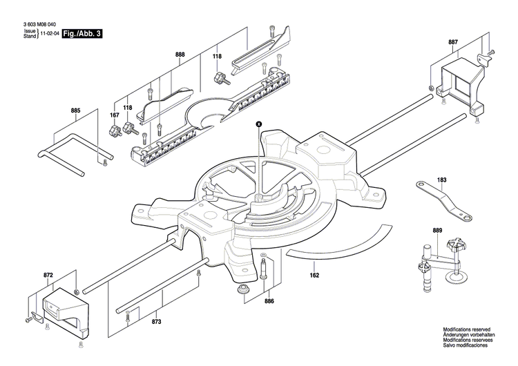 New Genuine Bosch 1619PA1355 Warning Plate