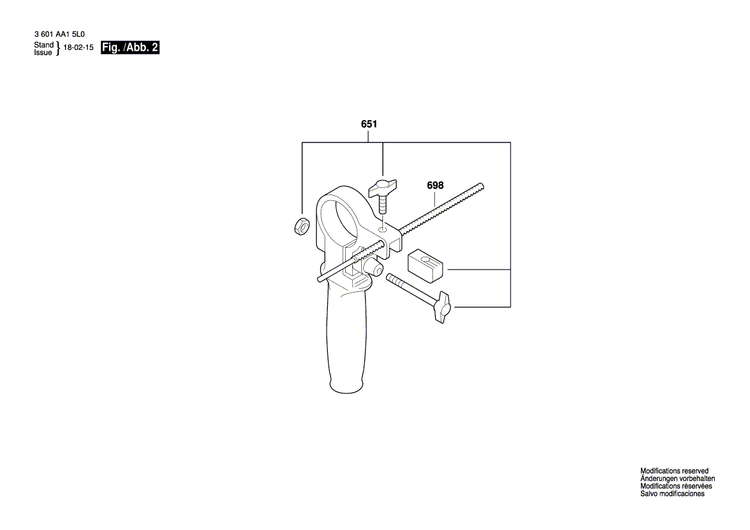 New Genuine Bosch 1619PA1689 Key Chuck