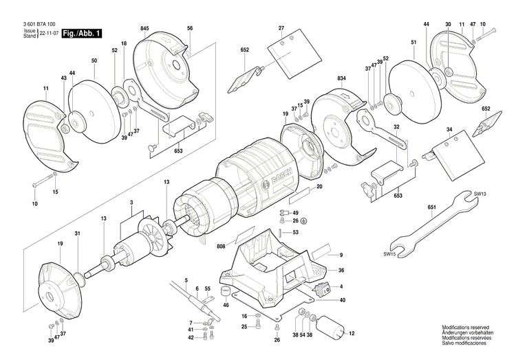 New Genuine Bosch 1619PA2156 Clamping Flange