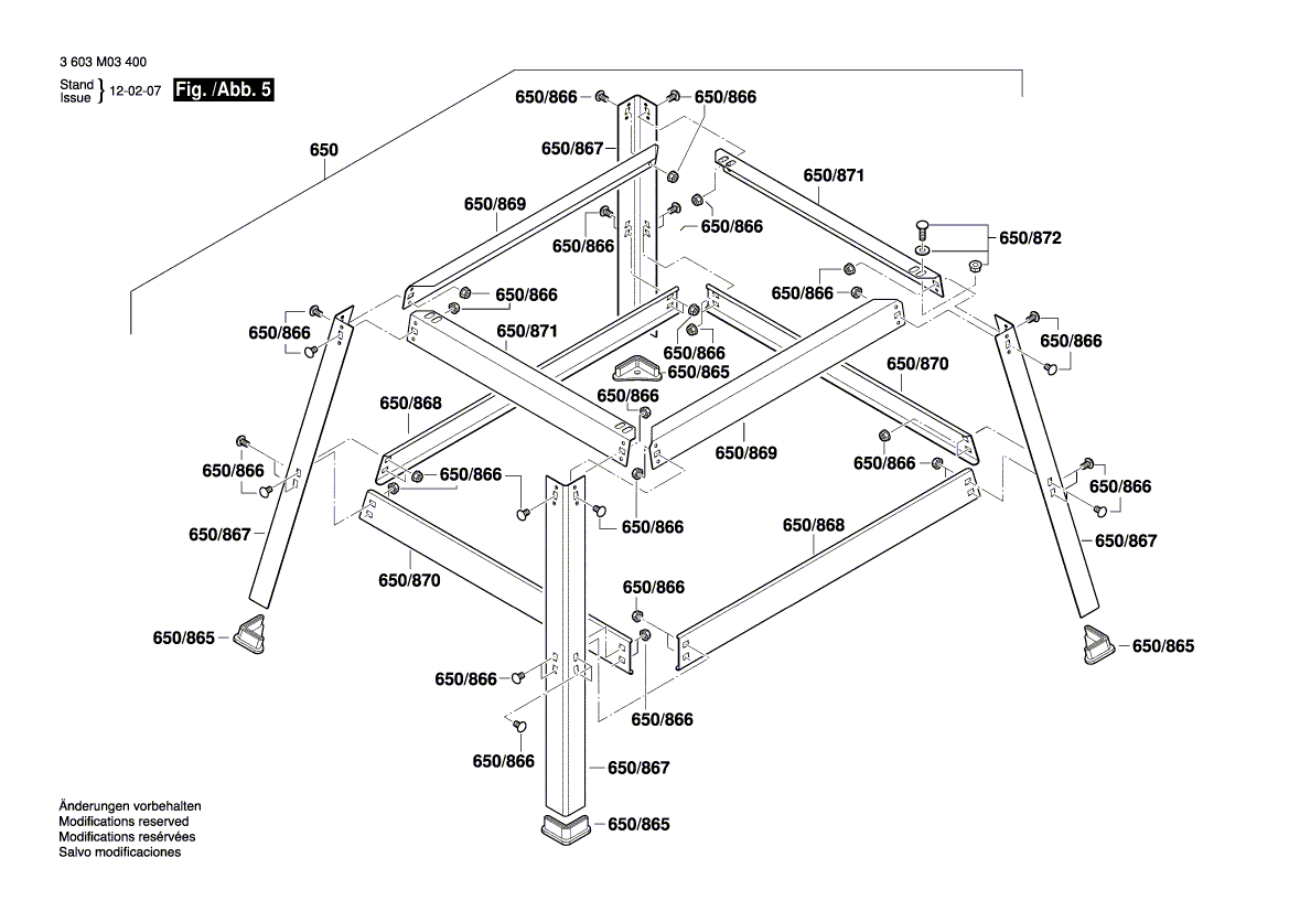 New Genuine Bosch 1619PA3154 Mitre Gauge