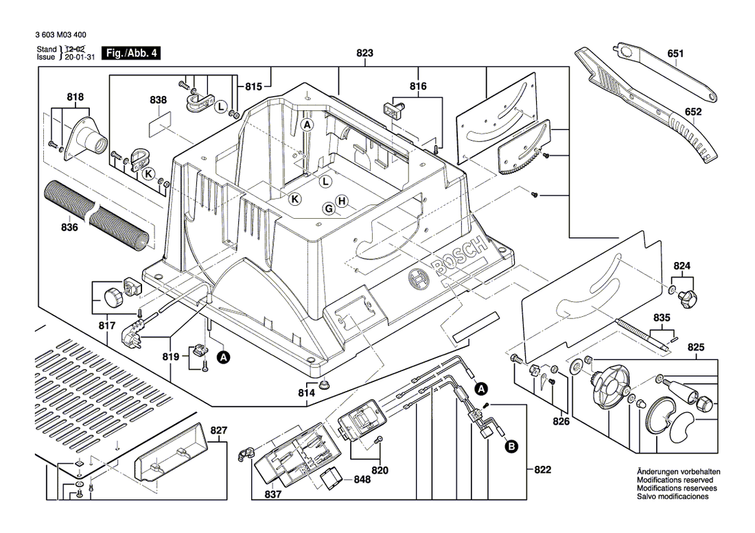 New Genuine Bosch 1619PA3162 Sliding Guide