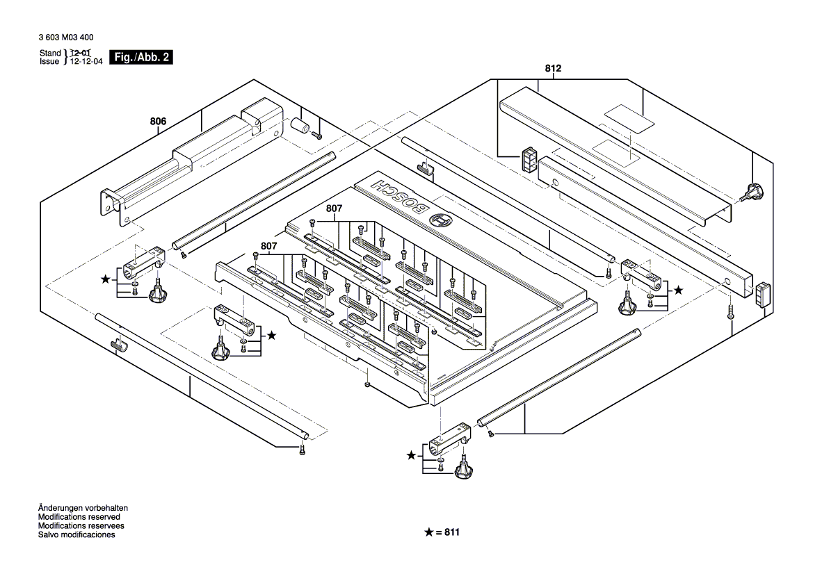 New Genuine Bosch 1619PA3194 Field