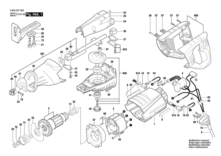 New Genuine Bosch 1619PA3992 Thread-Forming Screw
