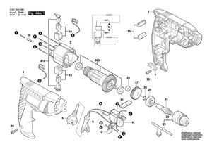 New Genuine Bosch 1619PA4164 Housing Section