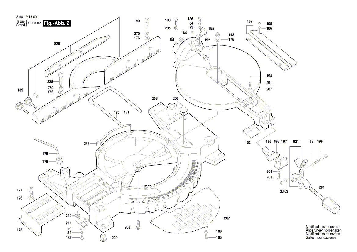 New Genuine Bosch 1619PA4166 Clamp