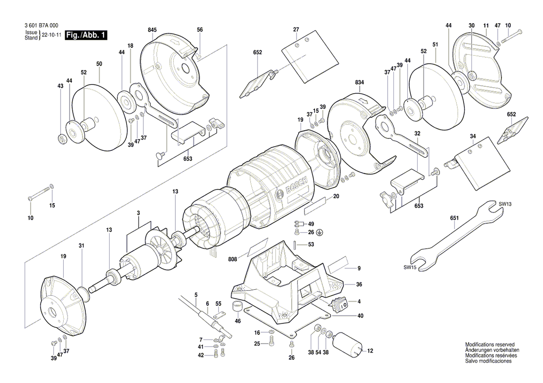 New Genuine Bosch 1619PA4775 Rotor