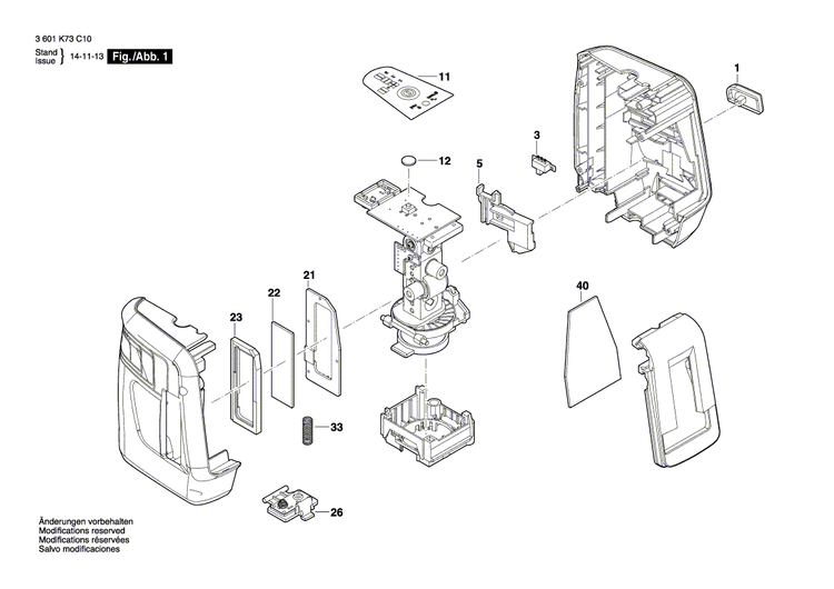 New Genuine Bosch 1619PA4958 Rubber Pad