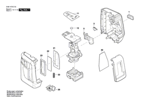 New Genuine Bosch 1619PA4967 Mounting Clamp