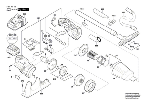 New Genuine Bosch 1619PA5183 DC motor