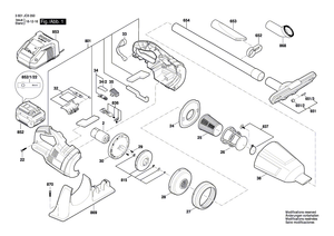 New Genuine Bosch 1619PA5193 Motor Cradle