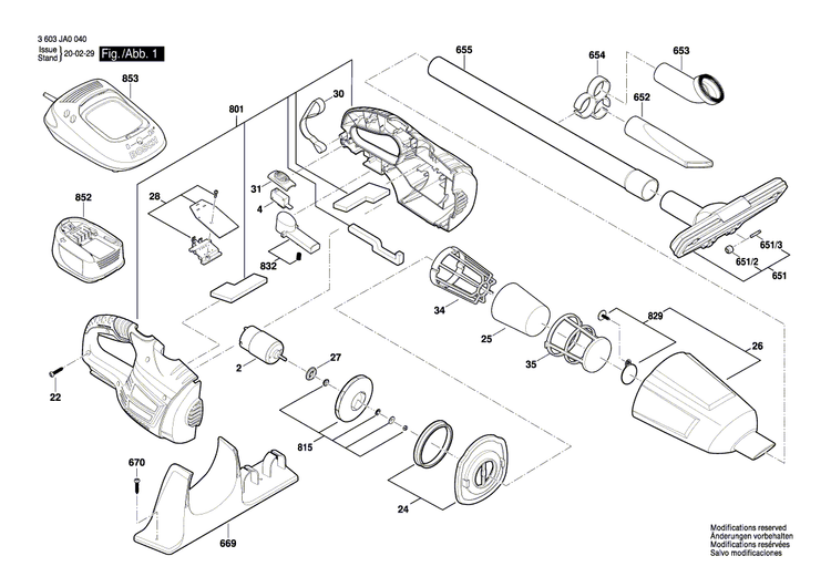 New Genuine Bosch 1619PA5246 Switch