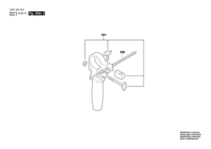 New Genuine Bosch 1619PA6599 Cable