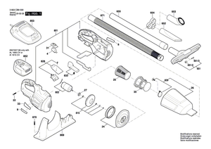 New Genuine Bosch 1619PA6833 Label