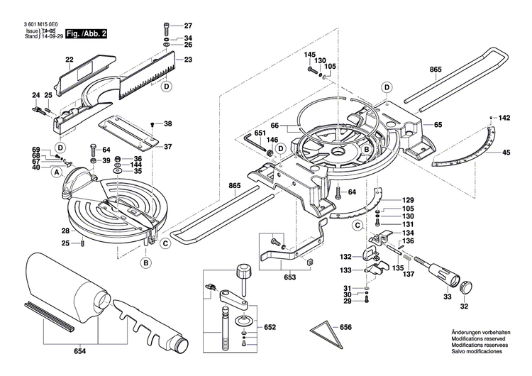 New Genuine Bosch 1619PA6915 Switch