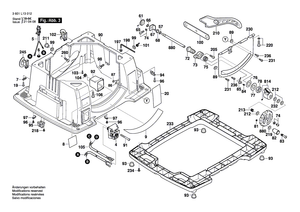 New Genuine Bosch 1619PA7214 Lever