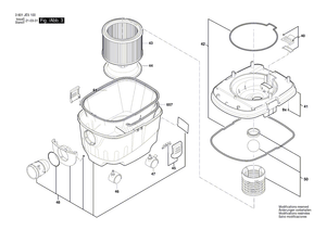New Genuine Bosch 1619PA7280 Hood