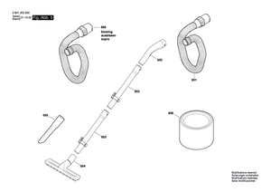 New Genuine Bosch 1619PA7281 Hood