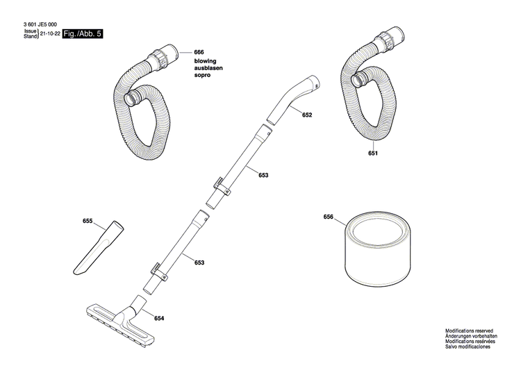 New Genuine Bosch 1619PA7289 Switch Kit