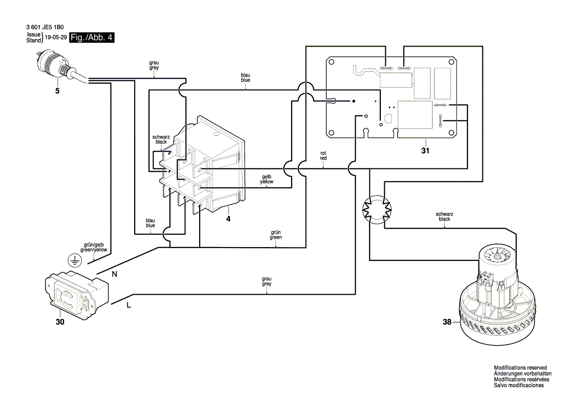 New Genuine Bosch 1619PA7306 Valve