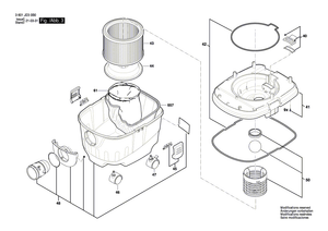 New Genuine Bosch 1619PA7309 Motor