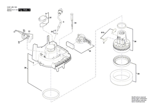 New Genuine Bosch 1619PA7313 Housing