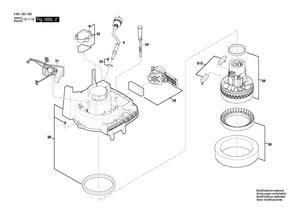 New Genuine Bosch 1619PA7325 Suction Pipe