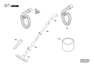 New Genuine Bosch 1619PA7341 Connecting Cable