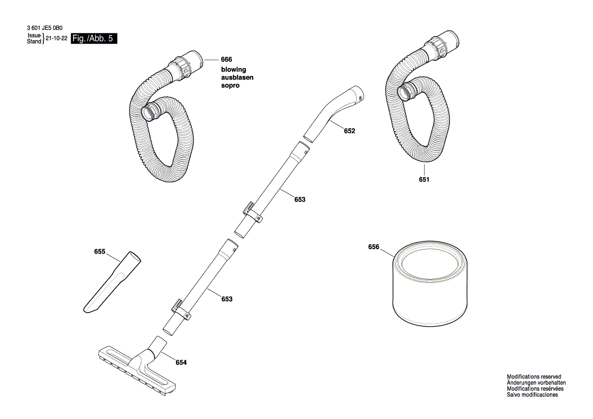 New Genuine Bosch 1619PA7342 Connecting Cable