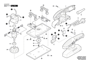 New Genuine Bosch 1619PA7626 Housing Set