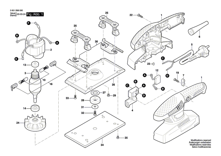 New Genuine Bosch 1619PA7645 Plain Washer