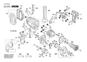 New Genuine Bosch 1619PA7831 Tapping Screw