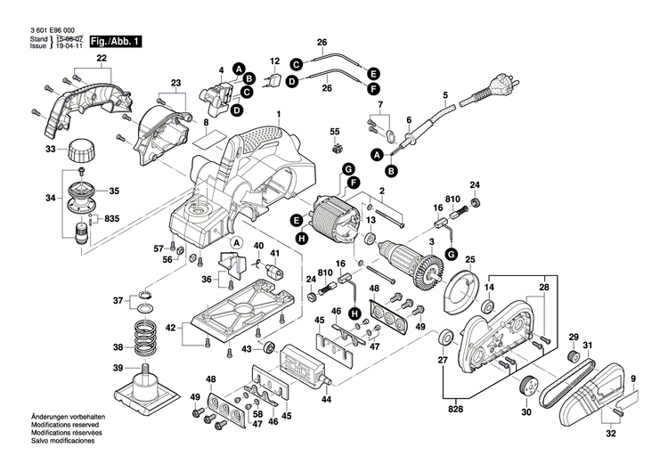 New Genuine Bosch 1619PA7991 Field