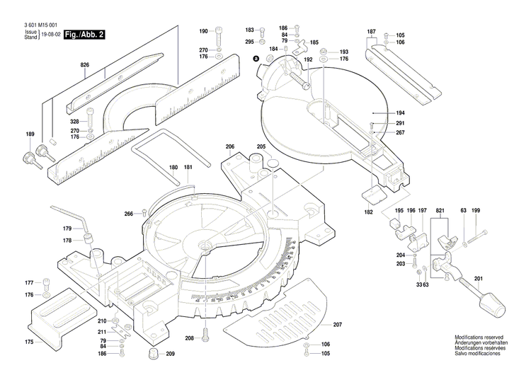 New Genuine Bosch 1619PA8131 Cable
